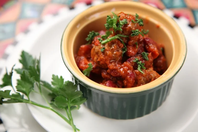 Kenyan coconut red kidney bean stew