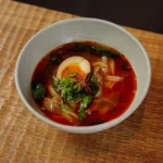 Zanzibar Mixed Spice Soup with Crispy Potatoes and Egg
