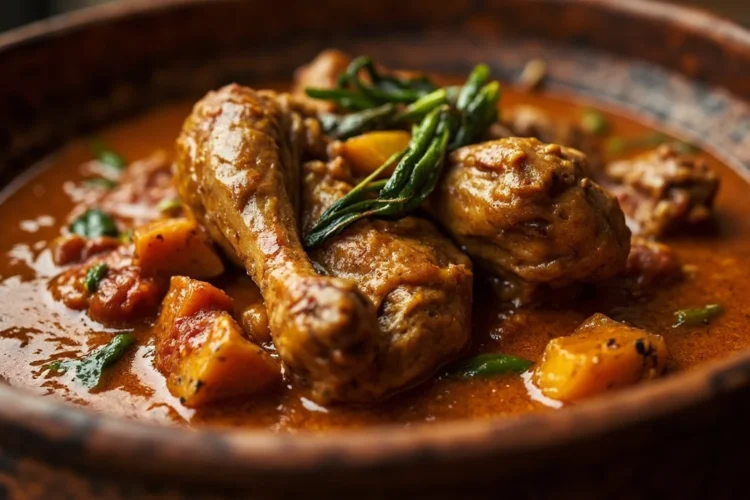 Rwandan Free-Range Chicken Stew