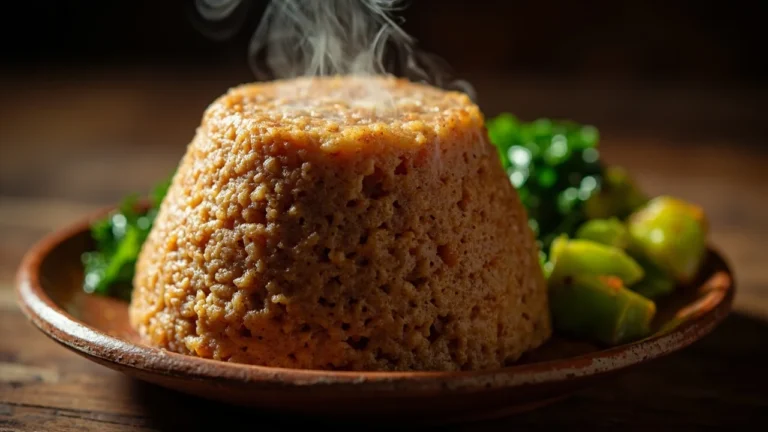 Traditional Ugandan Millet Ugali