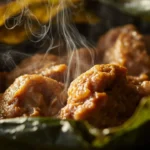 Ugandan Banana Leaf Steamed Chicken