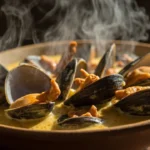Mozambican Clam and Peanut Stew