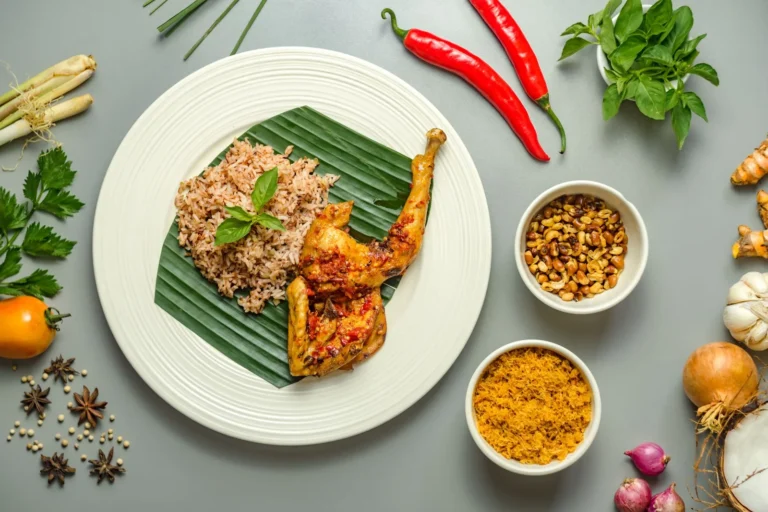 Balinese Slow-Roasted Stuffed Chicken with Aromatic Spice Paste