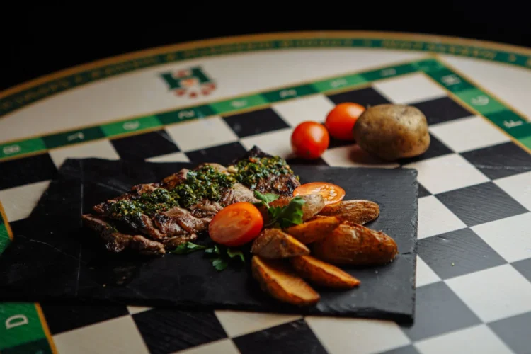 Argentine Grilled Sirloin Steak with Chimichurri