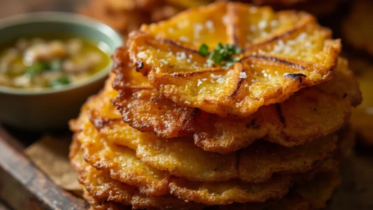 Cuban Crispy Twice-Fried Plantain Slices