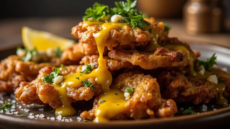 Cuban Yuca Fritters with Anise Syrup