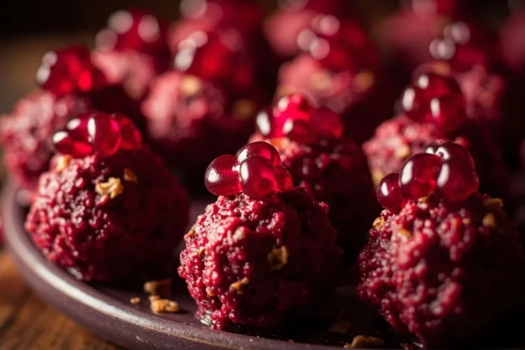 Georgian Walnut and Beetroot Vegetable Balls