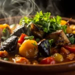 Georgian Eggplant and Pepper Stew