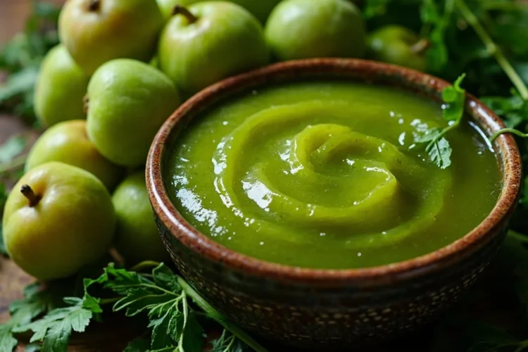 Georgian Sour Plum Sauce