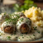 Polish Meatballs in Creamy Dill Sauce