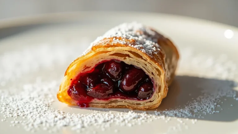 Hungarian Cherry Strudel