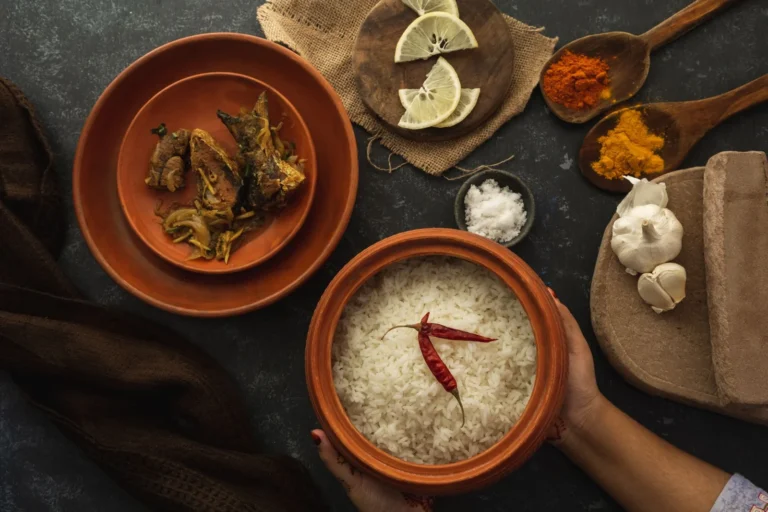 Bangladeshi Overnight Fermented Rice Bowl
