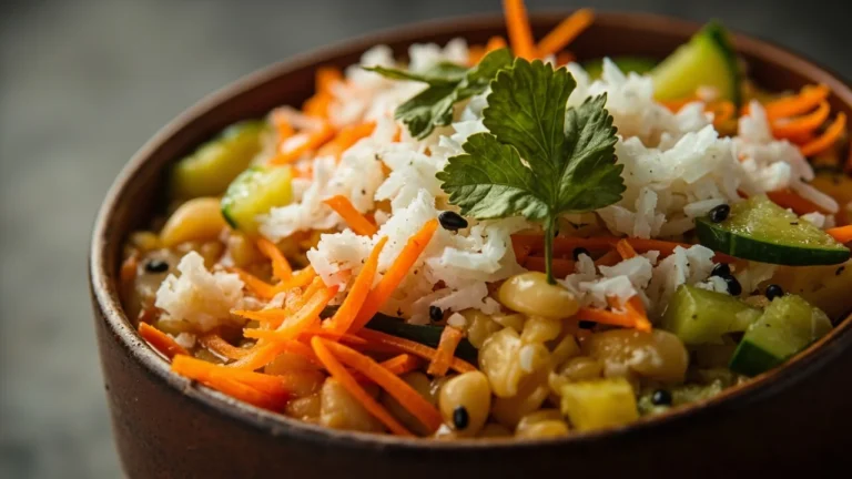 Karnataka-Style Split Mung Bean Salad