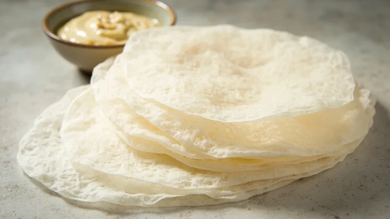 Karnataka Water Rice Crepes (Lacy Thin Pancakes)