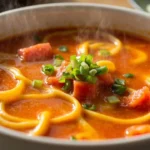 Chinese tomato egg drop soup