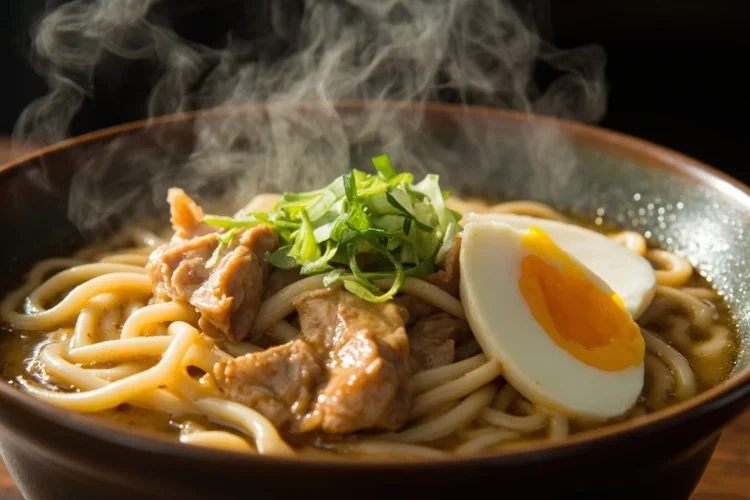 Oyako Udon Egg Chicken Noodle