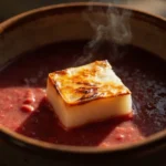 Japanese Red Bean Soup with Grilled Mochi