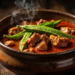 Iraqi Okra and Lamb Stew