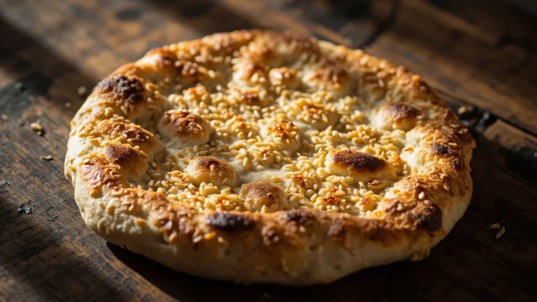 Iraqi Sesame Flatbread