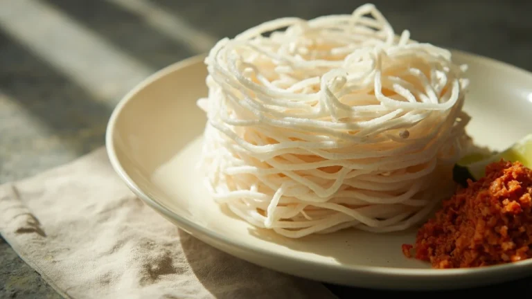 Sri Lankan Steamed Rice String Noodles