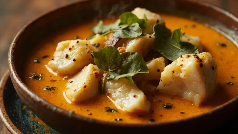 Sri Lankan Fish Curry with Coconut