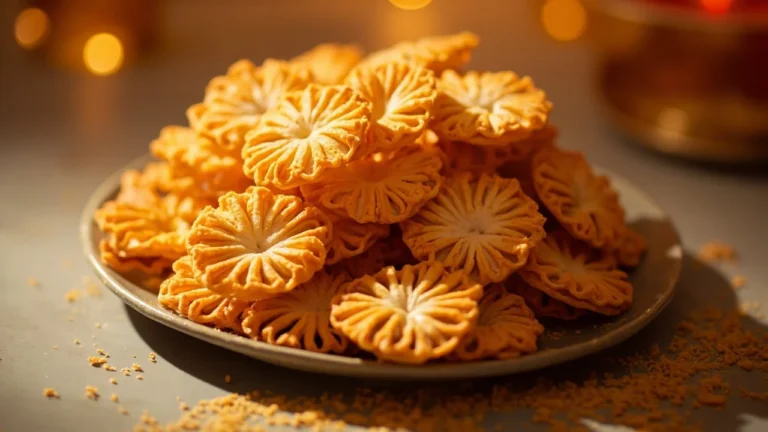 Sri Lankan Crispy Rice Cookies (Kokis)