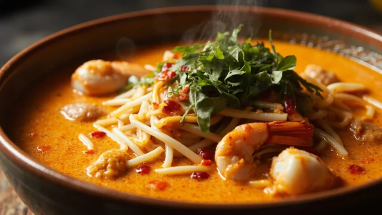 Singapore Coconut Curry Laksa