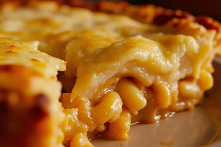 Barbados Baked Macaroni and Cheese Pie