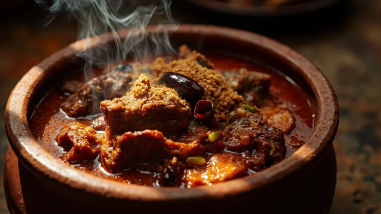 Slow-Simmered Mayan Beef and Chile Stew