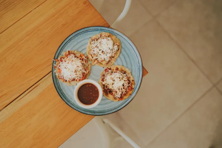 Salvadoran Bean-Filled Corn Cakes
