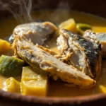 Honduran Green Plantain and Fish Stew