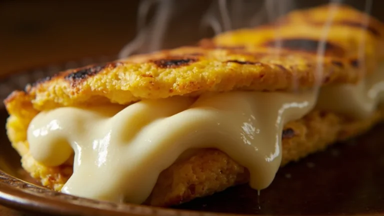 Nicaraguan Cheese-Stuffed Corn Tortilla