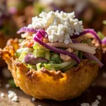 Nicaraguan Plantain Fritters with Cabbage Slaw and Fresh Cheese