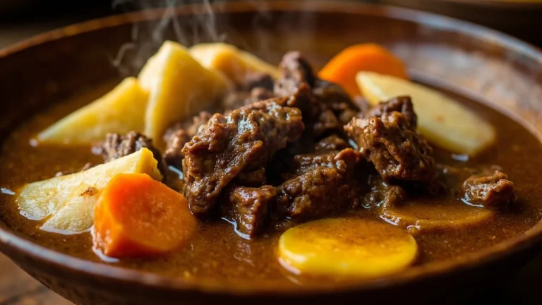 Hearty Costa Rican Beef and Vegetable Stew