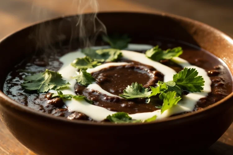 Costa Rican Black Bean Soup