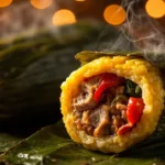 Costa Rican Holiday Pork and Vegetable Tamales