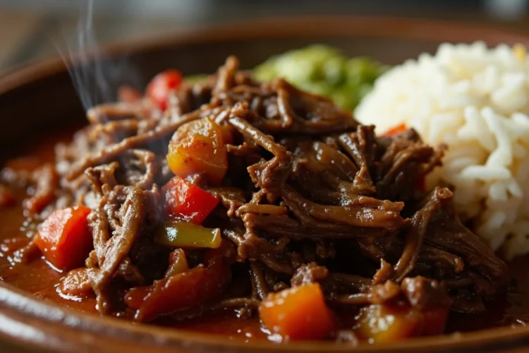 Panamanian-Style Braised Shredded Beef Stew