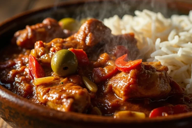 Dominican-Style Braised Chicken Stew