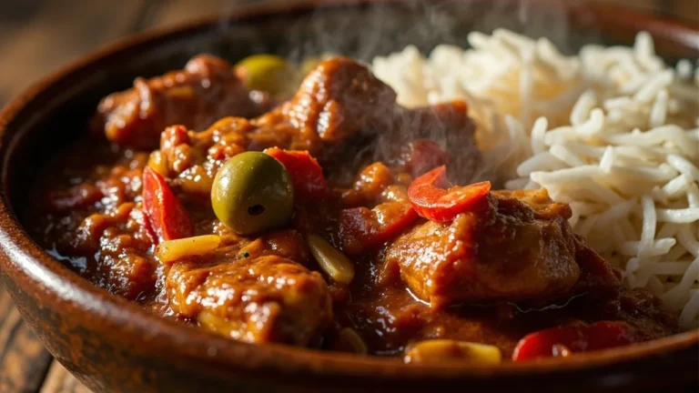 Dominican-Style Braised Chicken Stew