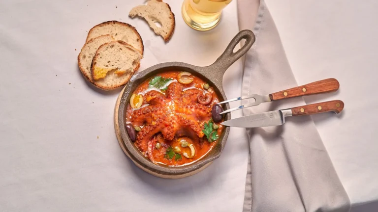 Martinique Octopus Creole Stew