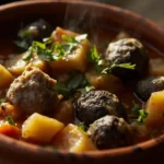 Bolivian freeze-dried potato stew