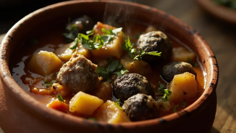 Bolivian Freeze-Dried Potato Stew
