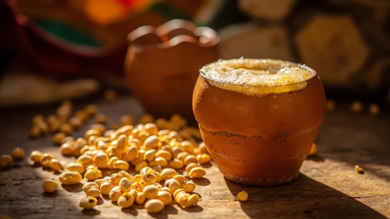 Traditional Bolivian Fermented Corn Beer