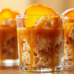 Uruguayan Peach and Dulce de Leche Sponge Cake Trifle