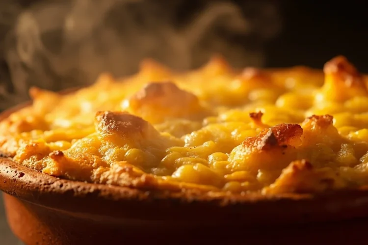 Paraguayan corn and cheese bread (chipa guasu)