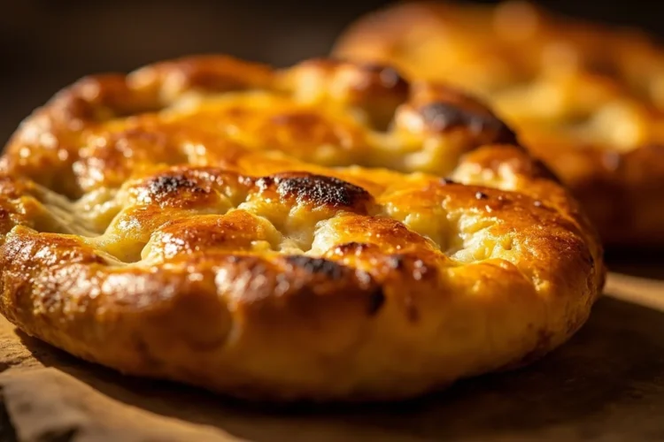 Paraguayan cassava starch and cheese skillet cake