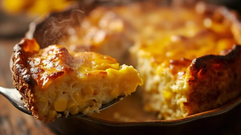 Paraguayan Baked Corn and Cheese Pie