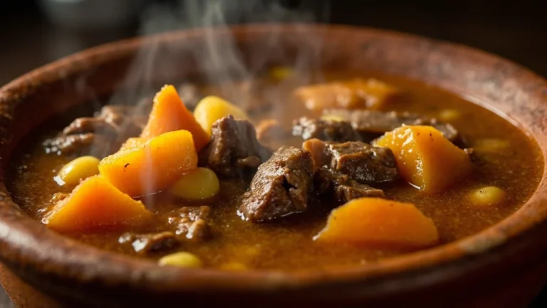Paraguayan-Style Corn, Squash, and Beef Stew