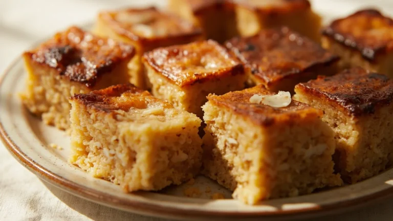 Guyanese Cassava Pone Pudding