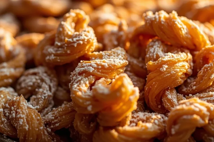 Croatian Carnival Fried Pastry